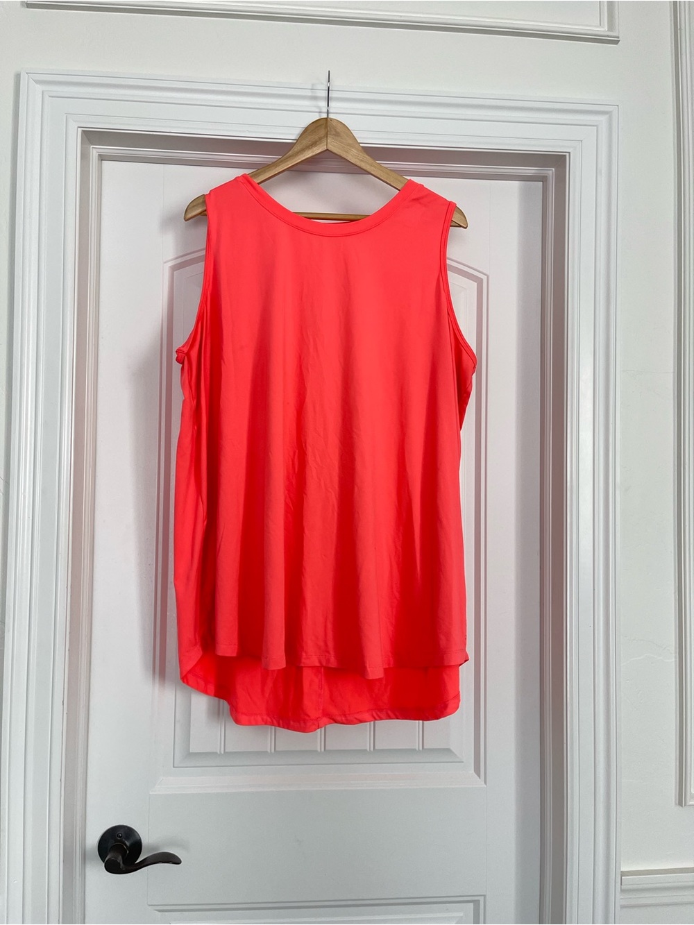 Livi Active Coral Layered Tank Top